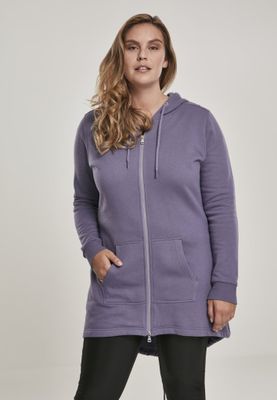 Long ziphoodie lady