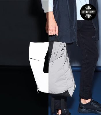 Reflekterende rolltop rygsæk
