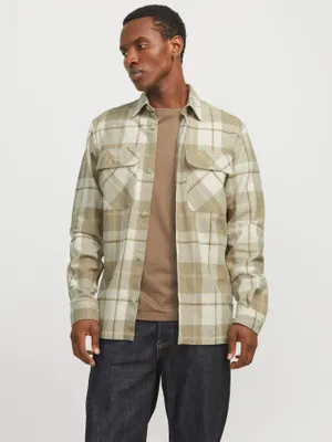 Rutig overshirt herr