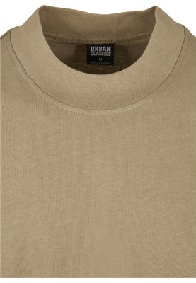 Oversized Mock Neck Tee