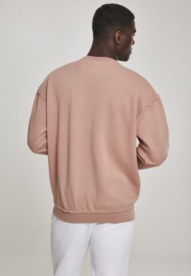 Oversized sweatshirt open edge