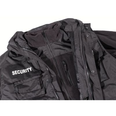 Security jacket with two layers