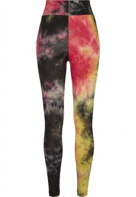Färgstarka leggings i batikmönster