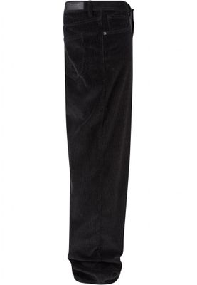 Classic wide corduroy trousers for men, high waist