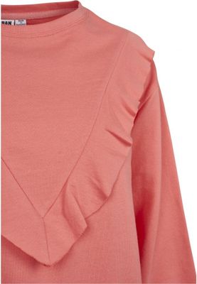 Sweatshirt with long bodice
