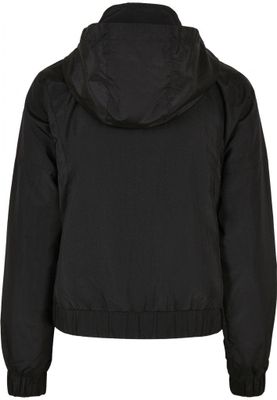 Shiny women's jacket in nylon