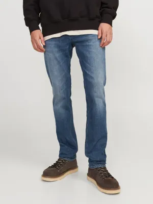 Vasket straight slim fit jeans Mr. Tim