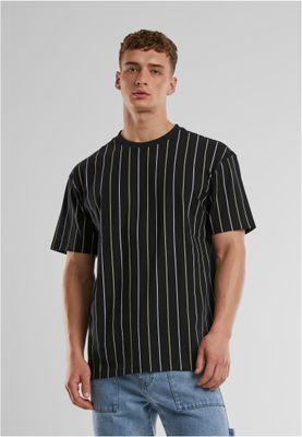 Printed Pinstripe Tee i klassisk stil