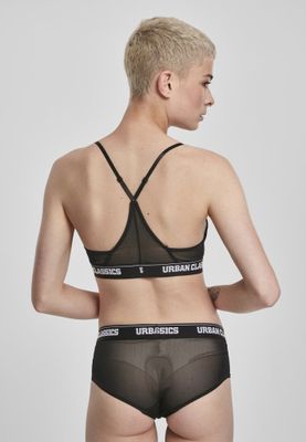 Ladies Triangle Tech Mesh Logo Bra