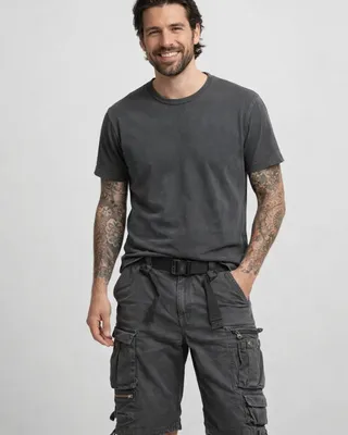 Savage vintage shorts anthrazit