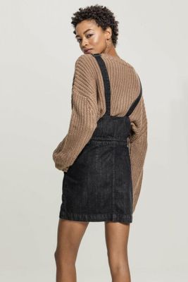 Ladies Denim Dungarees Dress
