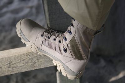 High combat boot