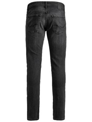 Sort slidte jeans skinny pasform