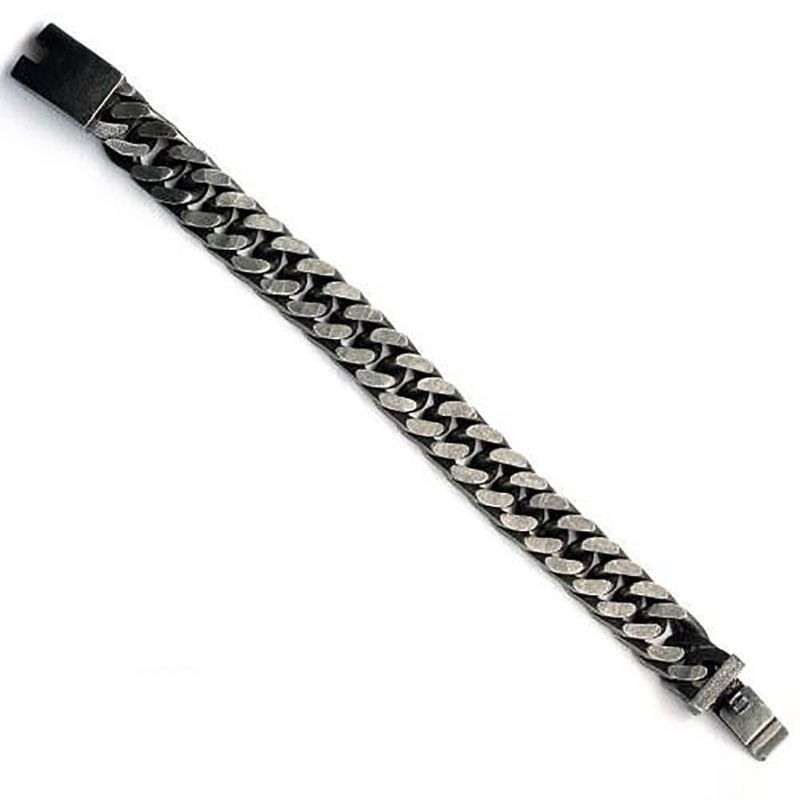 Big bracelet chain in steel