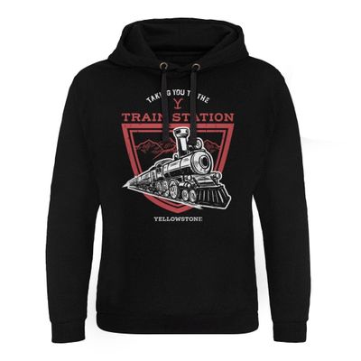 Taking You To The Train Station Epic Hoodie Herr