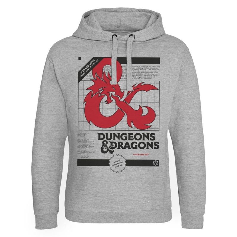 Dungeons & Dragons - 3 Volume Set Epic Hoodie Mand
