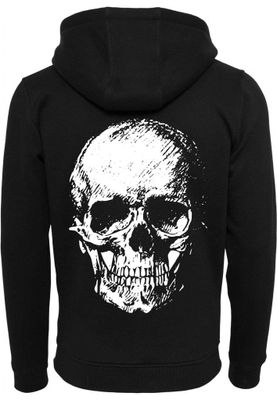 Full skull zipped hoodie