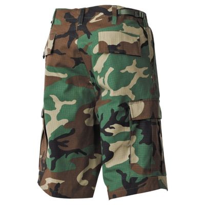 Shorts BDU camo med ripstop