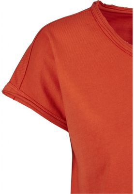 T-shirt with raw seams ladies