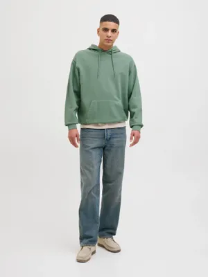 Faded Hoodie Med Känguruficka