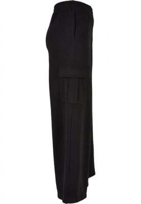 High waisted cargo style trousers for women