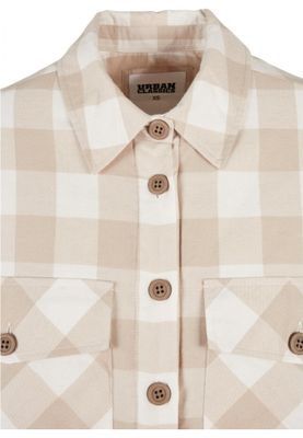 Ladies Flanell Padded Overshirt