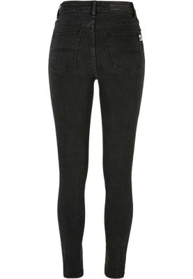 Ladies Organic High Waist Skinny Jeans
