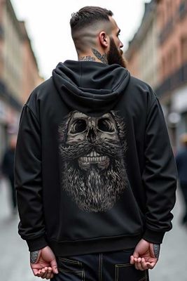 The Beard Never Dies Ziphoodie