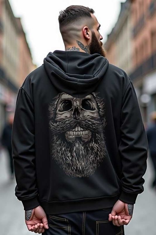 The Beard Never Dies Ziphoodie