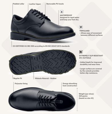 Secret service shoes