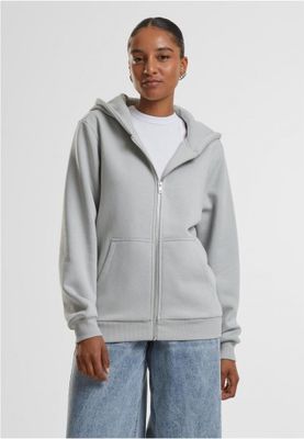 Ladies Fluffy Zip Hoody