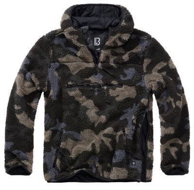 Teddyfleece worker pullover camo