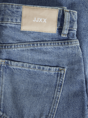 Högmidjade wide leg jeans dam