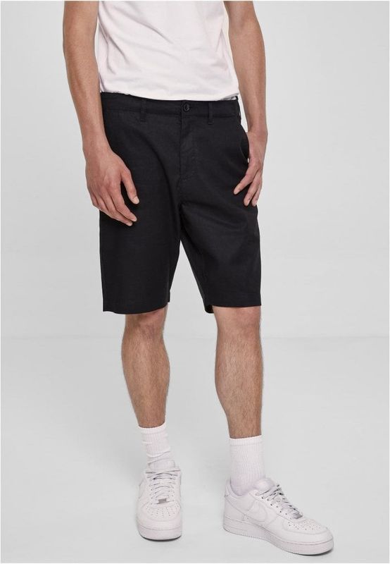 hørshorts til mænd med normal pasform