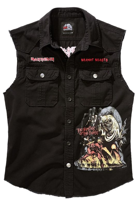 Iron Maiden Vintage Shirt sleeveless NOTB