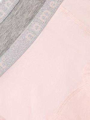 2-pack hipster panties with glittery elastic - child