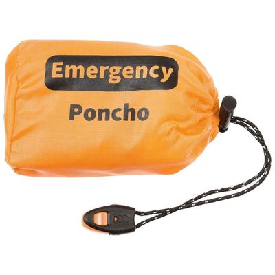 Nödponcho aluminiumbelagd