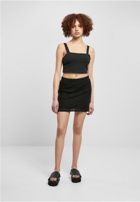 Ladies Crochet Lace Mini Skirt