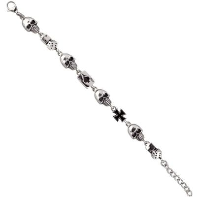 Gambling Skull Armbånd