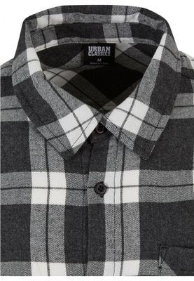 Boxy Dark Checked Shirt