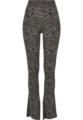 Zebra boot cut leggings dam