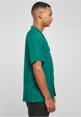 Short -sleeved shirt men's viscose