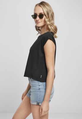 Kort t-shirt med holkarm