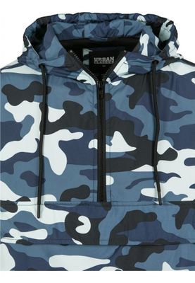 Camo Pull Over Windbreaker