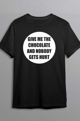 Give me the chocolate T-shirt