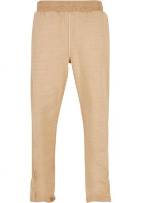 Soft trousers with wide cuffs and slits