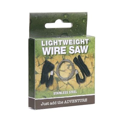 Lightweight wire saw with handle