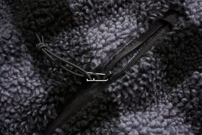 Lumberjack teddyfleece worker pullover gray/black - men