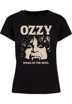 T-shirt med ozzy ansikte, SPEAK OF THE– svart