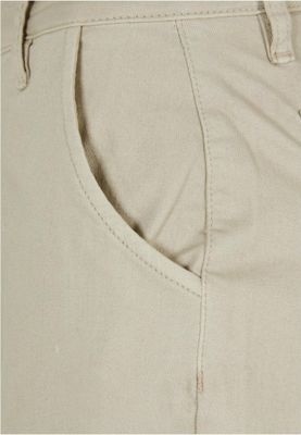 Ladies High Waist Straight Denim Cargo Pants